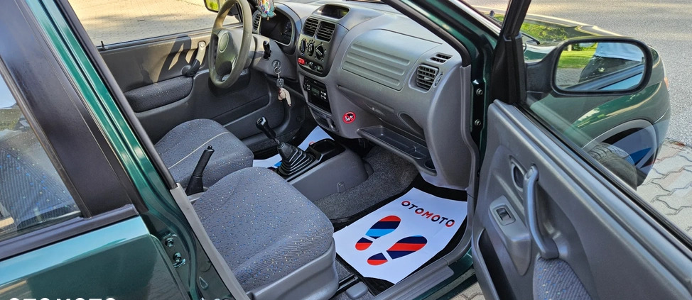 Suzuki Ignis cena 6999 przebieg: 195800, rok produkcji 2002 z Szklarska Poręba małe 92